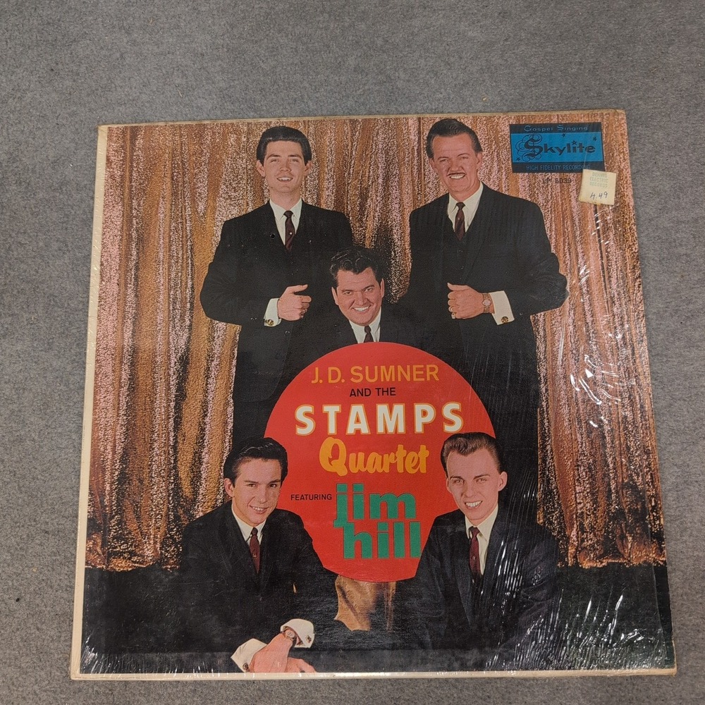 JD Sumner and the Stamps Quartet Featuring Jim Hill Skylite LP 6039 Vinyl Record - Picture 1 of 2